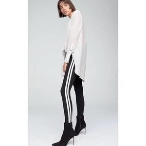 rag & bone Mito High Rise Side Stripe Black Ankle Skinny Jean 27